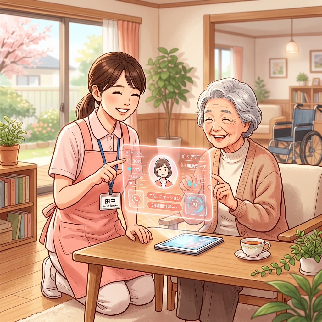コラム：「AI化」が進む介護現場で失ってはならないもの—技術と心を繋ぐハイブリッドケア