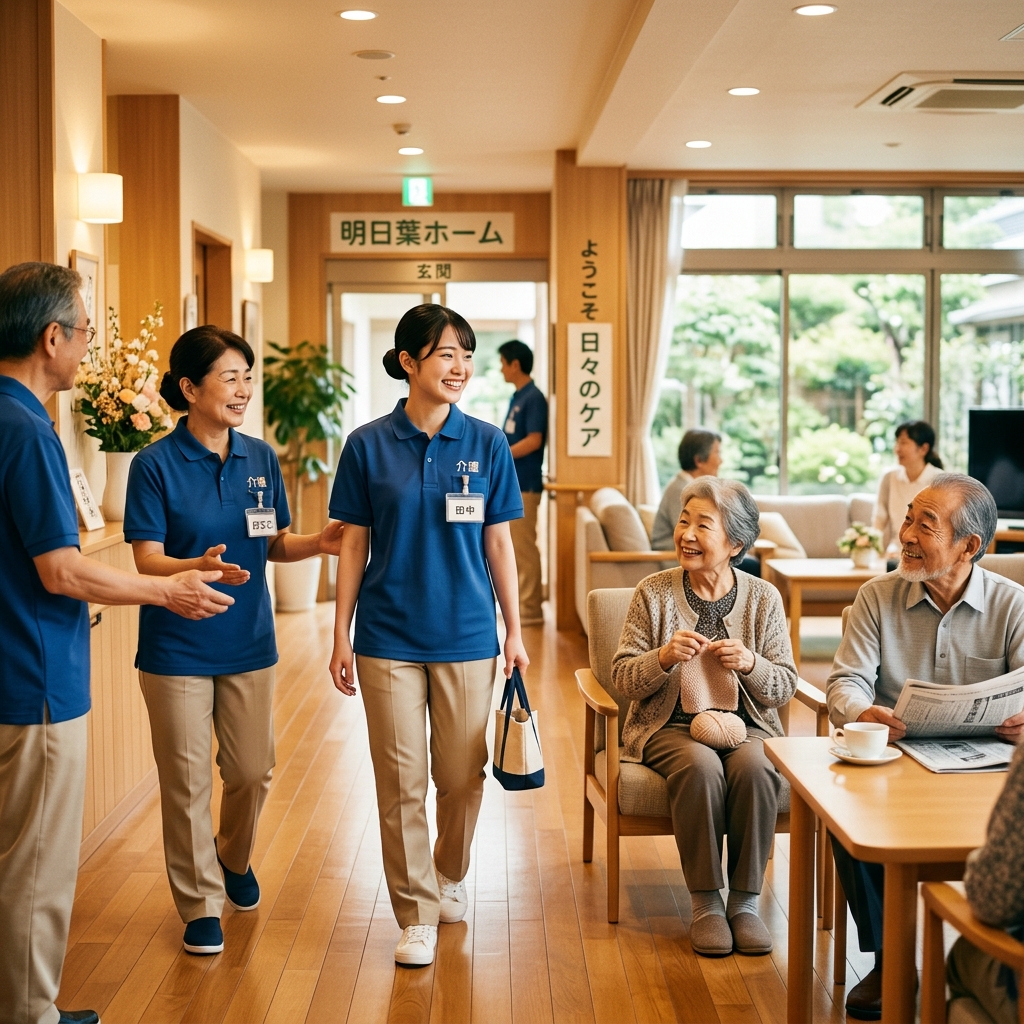 コラム：初めての現場で気づいた介護の「軸」—理念と尊厳から学ぶプロの心構え