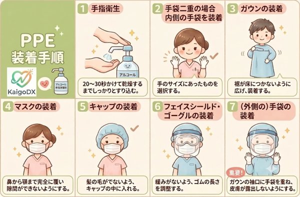 PPE着用手順