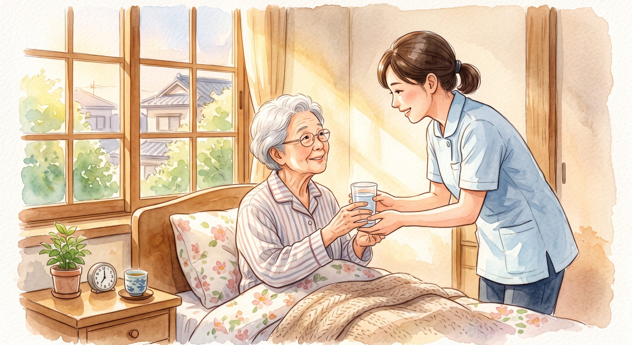 記事：介護福祉士試験「介護過程」完全解説〜高齢者の水分・生理学と排泄ケアの完全理解〜