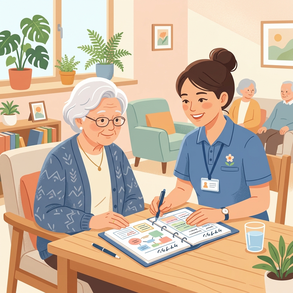 介護福祉士試験「介護過程」完全解説〜意義と4つの基本ステップ・事例から学ぶ実践〜