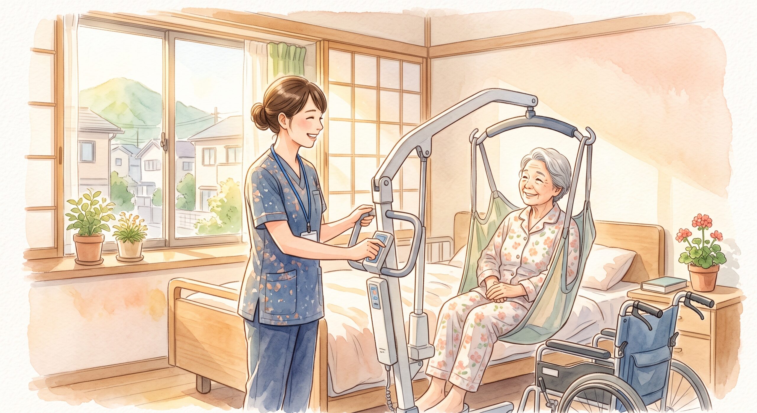 介護職の職業病「腰痛」を撲滅するノーリフティングケア：特養プロが実践する労働安全衛生と最新機器の活用