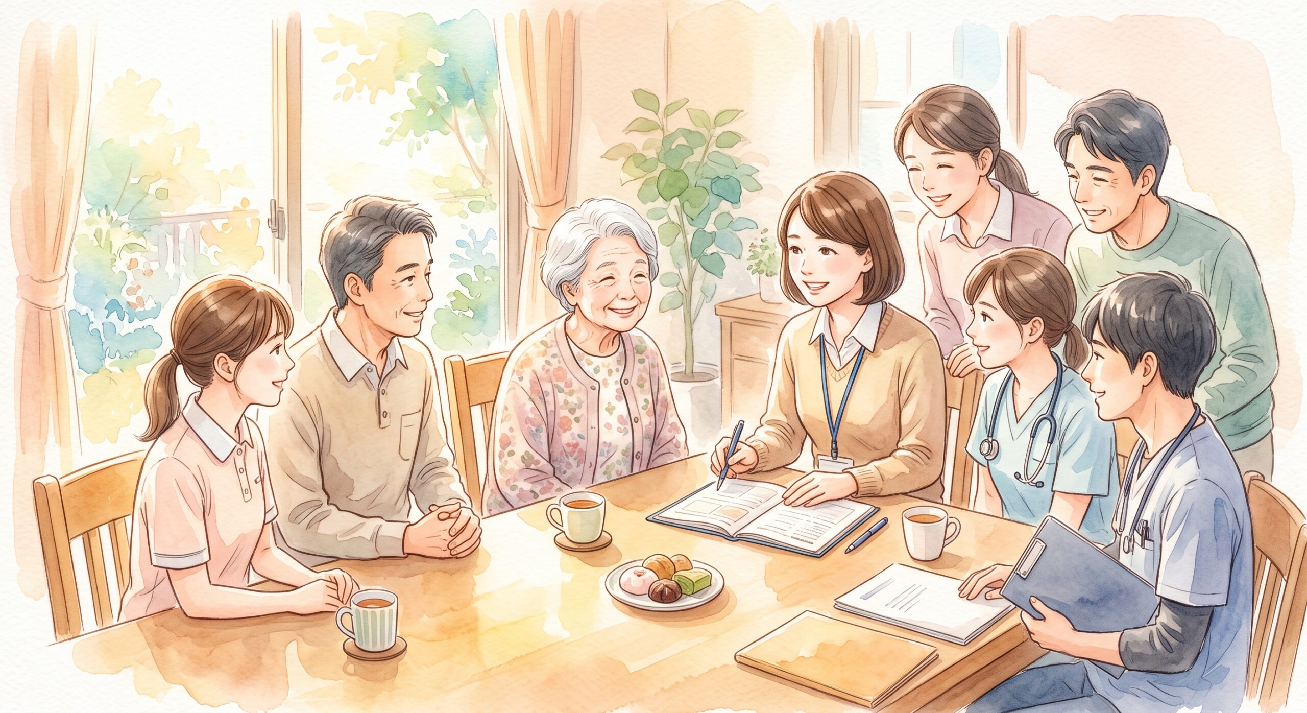 記事：介護福祉士試験「介護過程」完全解説〜サービス担当者会議（カンファレンス）の役割〜