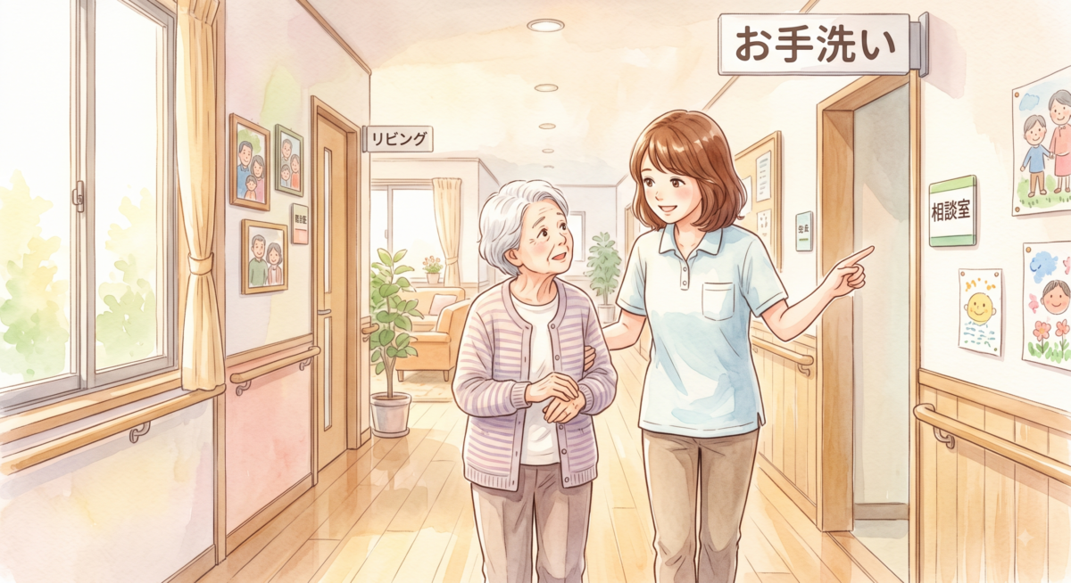 【認知症研修 第3回】「トイレはどこ？」という不安と向き合う〜施設での見当識障害ケア〜